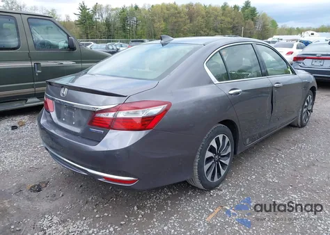 2017 Honda Accord Hybrid из США, поврежденный, VIN JHMCR6F35HC003637
